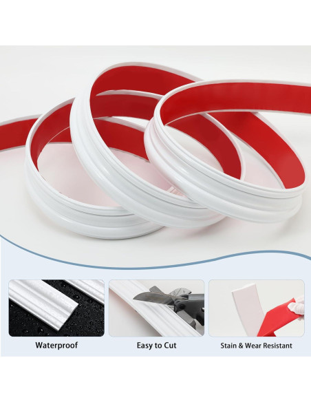 Moldura de Pared Autoadhesiva Taaizau 299.72 cm x 2.29 cm