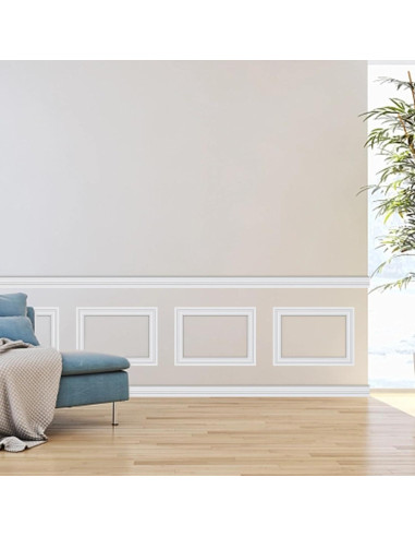 Moldura de Pared Autoadhesiva Taaizau 299.72 cm x 2.29 cm