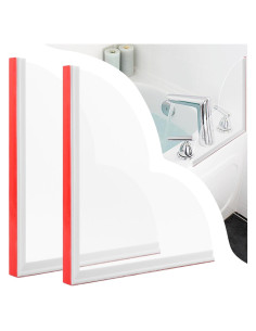 Protector de Salpicaduras para Ducha NINEFOX 24x24 cm - Paquete de 2