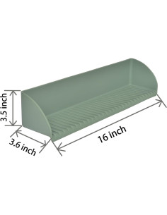 Protector de Salpicaduras DNC Aqua para Bañera Niños 40.64 cm 2