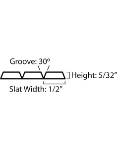 Veneer de roble rojo flexible 1.27 cm - 243.84 x 121.92 cm 2