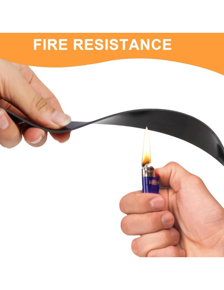 Tira de goma neopreno VUAOHIY 3.05m x 2.54cm - Antideslizante