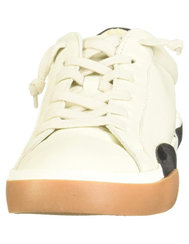 Zapatilla sin cordones Dolce Vita Zina Mujer 8 Cuero Blanco/Negro