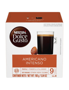 Cápsulas de Café Nescafé Dolce Gusto Americano Intenso 48 Unidades