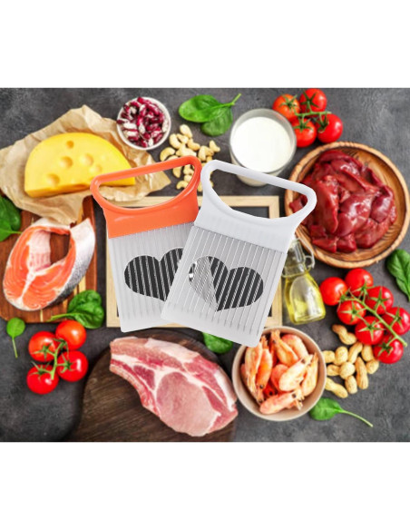 Cortador Picador de Verduras IZUS - 2 Piezas Amarillo y Blanco