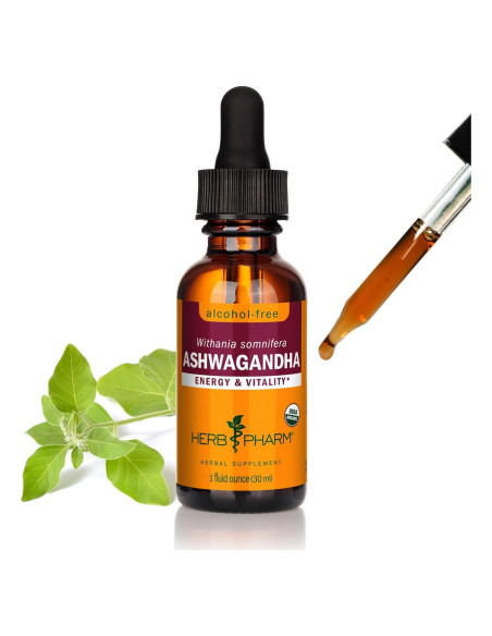 Extracto Líquido de Ashwagandha Orgánico Herb Pharm 30 ml