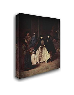 Arte en Lienzo Giclée Pietro Longhi El Vendedor de Perfumes 60x50 cm