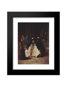 Impresión Artística Enmarcada Pietro Longhi 38x45 cm