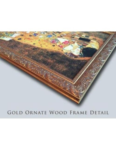 Arte en Lienzo El Vendedor de Perfumes 60x50 cm Marco Dorado