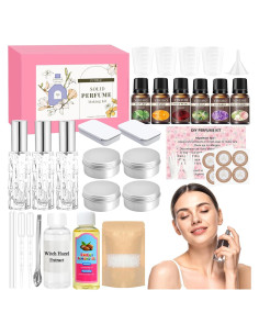 Kit de Fabricación de Perfume Sólido JUYRLE - 10ml DIY
