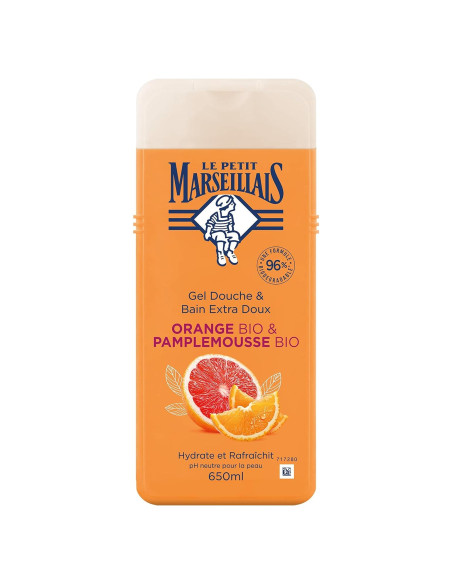 Crema de Ducha Le Petit Marseillais Naranja y Pomelo 750ml