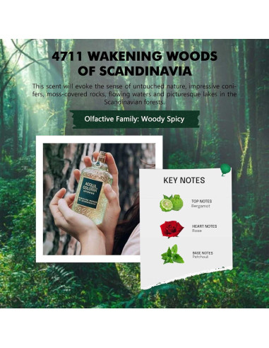 4711 Acqua Colonia Intense Bosques Despertadores 170ml Unisex