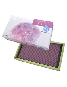 Incienso Kunjudo Hana Kaori Sakura 335 piezas - Menos Humo