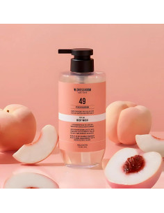 Gel de Ducha Hidratante W.Dressroom 500 ml Aroma Flor de Durazno 2