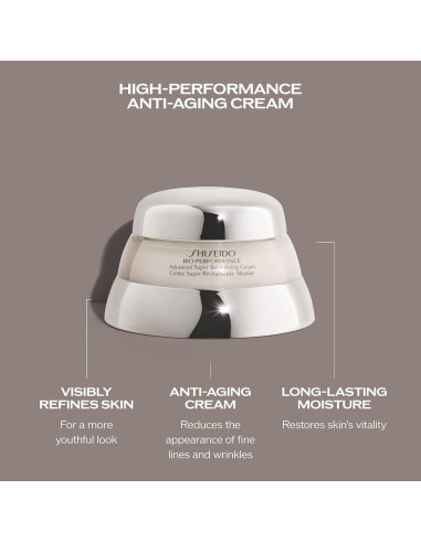 Crema Revitalizante Avanzada Shiseido 31g Hidratante Anti-Envejecimiento