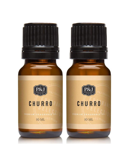 Aceite de Fragancia P&J Trading Churro 10ml 2pk - Aromas para Velas