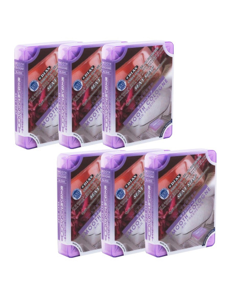 Paquete de 6 Jabones de Colonia Suave JDM Diax Japón