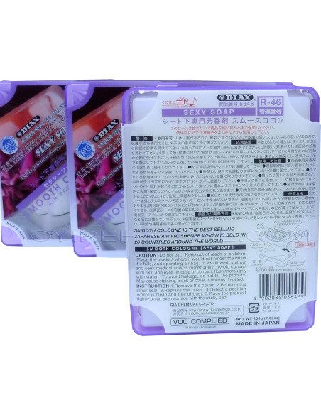 Paquete de 6 Jabones de Colonia Suave JDM Diax Japón