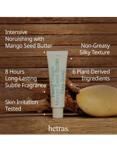 Crema de Manos Hidratante HETRAS Jabón Abrazo 59g 2