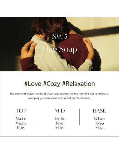 Crema de Manos Hidratante HETRAS Jabón Abrazo 59g