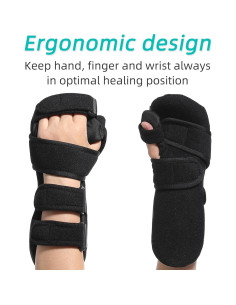 Férula de Mano en Reposo Fanwer Izquierda - Soporte para Muñeca 2