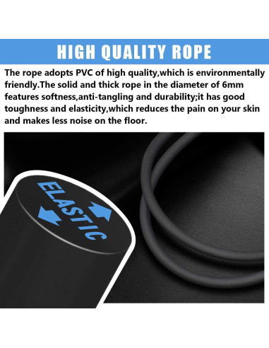 Cuerda de Salto Rápida FEELCAT Ajustable para Boxeo y Fitness