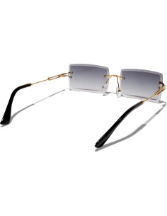 Gafas de sol retro ShadyVEU UV400 unisex con lente degradada 2