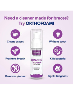 Limpiador de Frenos EverSmile OrthoFoam 25ml - Espuma Blanqueadora 2