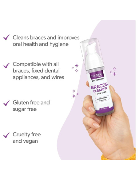 Limpiador de Frenos EverSmile OrthoFoam 25ml - Espuma Blanqueadora