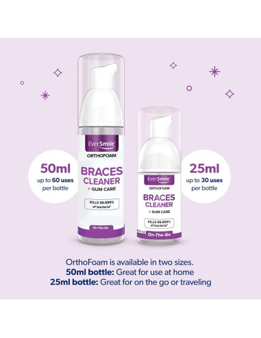 Limpiador de Frenos EverSmile OrthoFoam 25ml - Espuma Blanqueadora