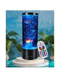 Lámpara de Peces Burbuja PY-CL 29cm Luz Nocturna Decorativa