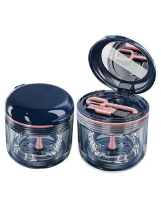 Caja de Retención Aidarmoll para Dentaduras y Protectores Bucales