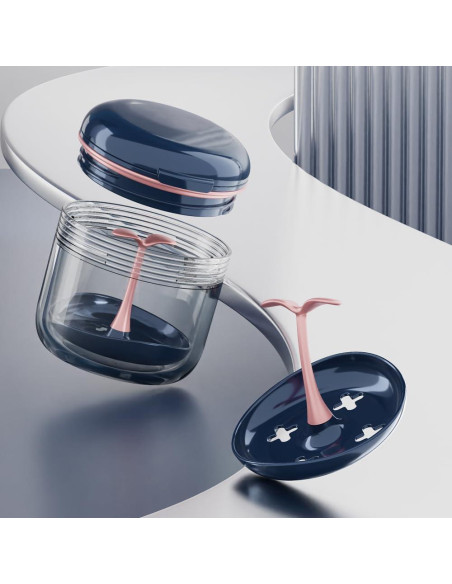 Caja de Retención Aidarmoll para Dentaduras y Protectores Bucales