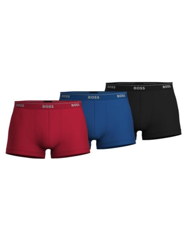 Bóxers de Algodón BOSS - Paquete de 3, Ajuste Regular, Talla Grande