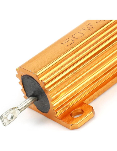 Resistor de Aluminio RX24 50W 4 Ohm - 4 Piezas