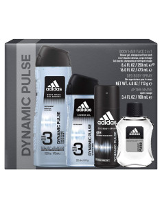 Set de Regalo Adidas Pulso Dinámico 4 Piezas Hombre