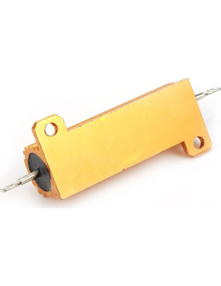 Resistor de Aluminio RX24 50W 4 Ohm - 4 Piezas