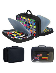 Bolsa de Almacenamiento para 96 Coches de Juguete miiinaps - Negro