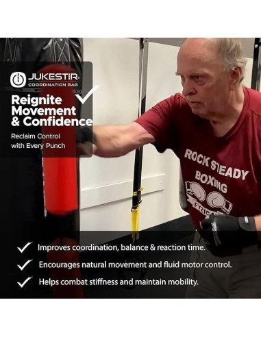 Bolsa de Boxeo Terapéutica Jukestir para Parkinson 1.77m