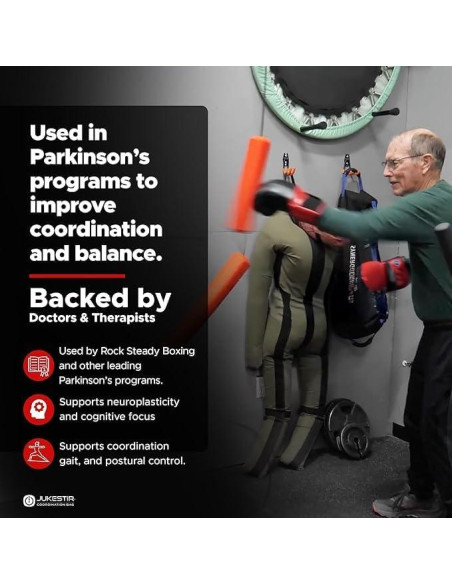 Bolsa de Boxeo Terapéutica Jukestir para Parkinson 1.77m
