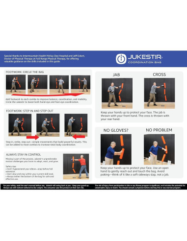 Bolsa de Boxeo Terapéutica Jukestir para Parkinson 1.77m