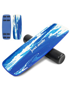 Tabla de Equilibrio Just.smile Ajustable para Yoga y Surf 158.8 kg