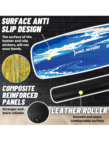 Tabla de Equilibrio Just.smile Ajustable para Yoga y Surf 158.8 kg