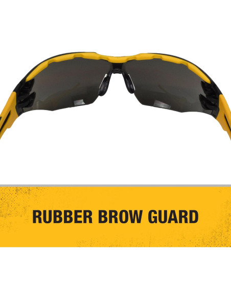Gafas de Seguridad DEWALT DPG108 Renovator Unisex Negro/Amarillo