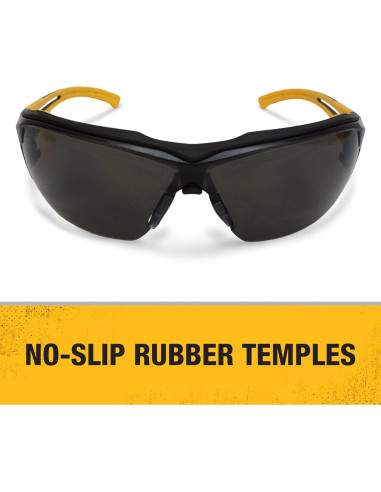 Gafas de Seguridad DEWALT DPG108 Renovator Unisex Negro/Amarillo