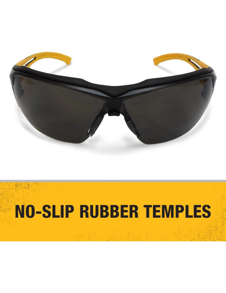 Gafas de Seguridad DEWALT DPG108 Renovator Unisex Negro/Amarillo
