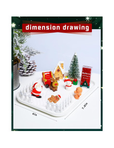 Kit Jardín Zen Navideño MSEHKM con Cartel Inspirador 2