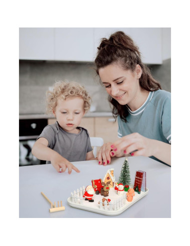 Kit Jardín Zen Navideño MSEHKM con Cartel Inspirador