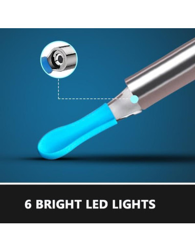 Limpiador de Oídos Inalámbrico Reset con Cámara 1080P y Luz LED