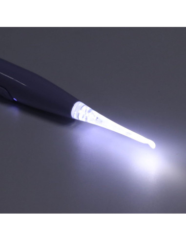 Cuchara de limpieza de oídos LED Betued recargable USB